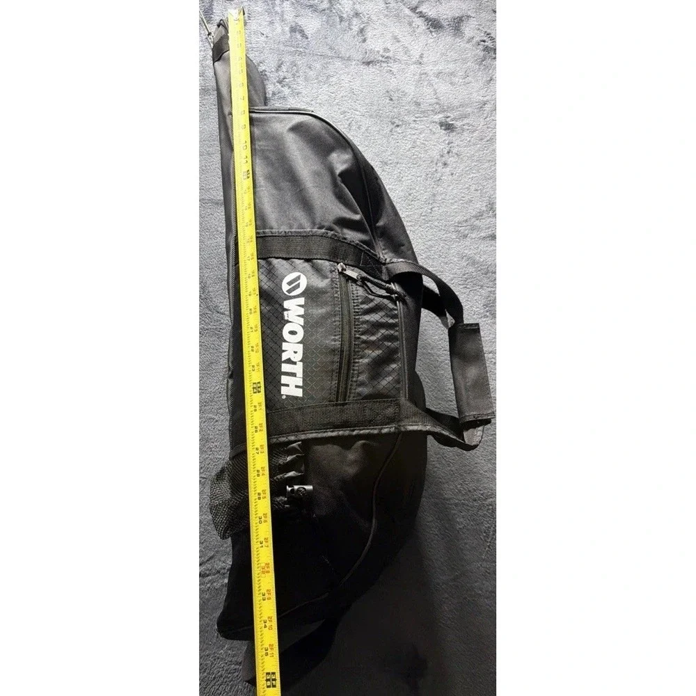 Worth Black Baseball / Softball Equipment Gear Bag. 36